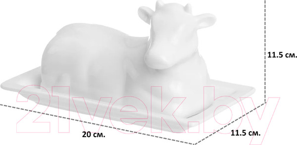 Изображение товара Масленка Elan Gallery Коровка / 540240