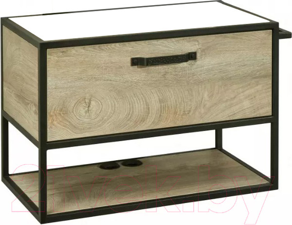 Изображение товара Тумба с умывальником Акватон Лофт Фабрик 80 (1A2424K0LTDU0)