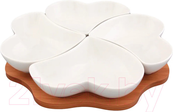 Изображение товара Менажница Elan Gallery Сердце / 540038