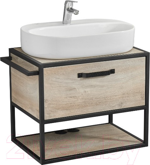 Изображение товара Тумба с умывальником Акватон Лофт Фабрик 65 (1A2423K0LTDU0)