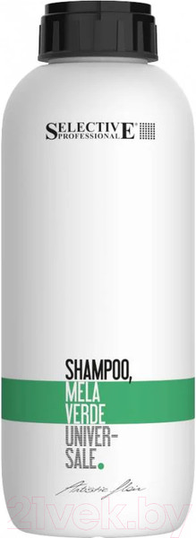 Изображение товара Шампунь для волос Selective Professional Для всех типов волос Mela Verde / 70751 (1л)
