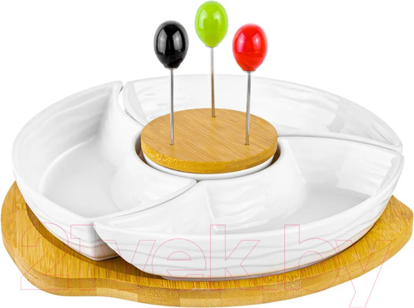 Изображение товара Менажница Elan Gallery Айсберг волны / 540368