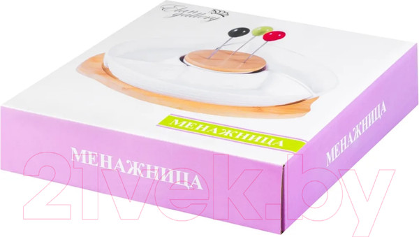 Изображение товара Менажница Elan Gallery Айсберг волны / 540368