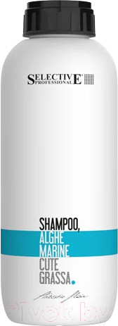 Изображение товара Шампунь для волос Selective Professional Для нормализации сального выделения Alghe Marine / 70752 (1л)
