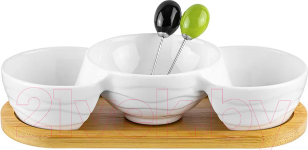 Изображение товара Менажница Elan Gallery Айсберг волны / 540370