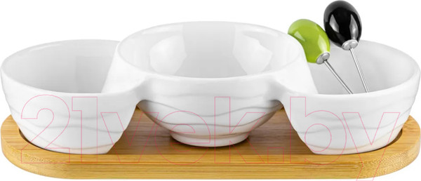 Изображение товара Менажница Elan Gallery Айсберг волны / 540370