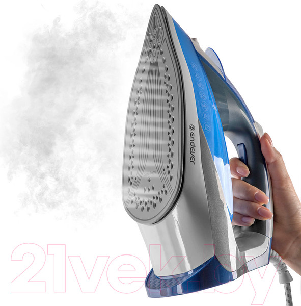 Изображение товара Утюг Endever Delta-217  (синий/белый)