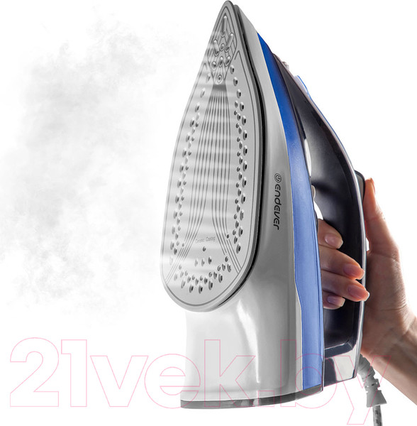 Изображение товара Утюг Endever Delta-218 (синий/белый)