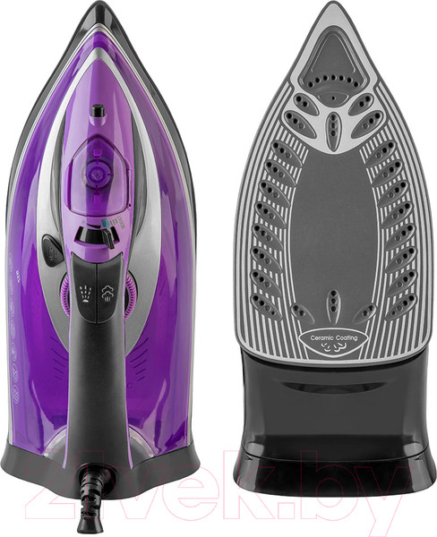 Изображение товара Утюг Endever Delta-222 (фиолетовый/черный)