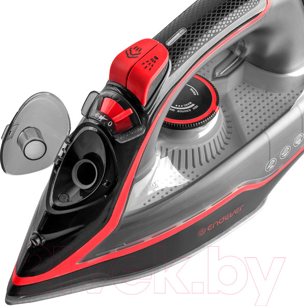Изображение товара Утюг Endever Delta-216 (черный/красный)