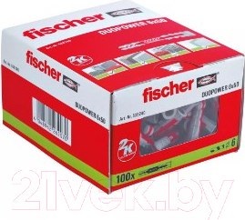 Изображение товара Дюбель универсальный FISCHER Duopower 6x50 (100шт)