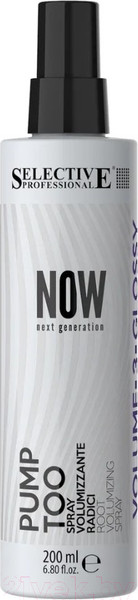 Изображение товара Спрей для волос Selective Professional Придающий объем Pump Too Now / 82509  (200мл)