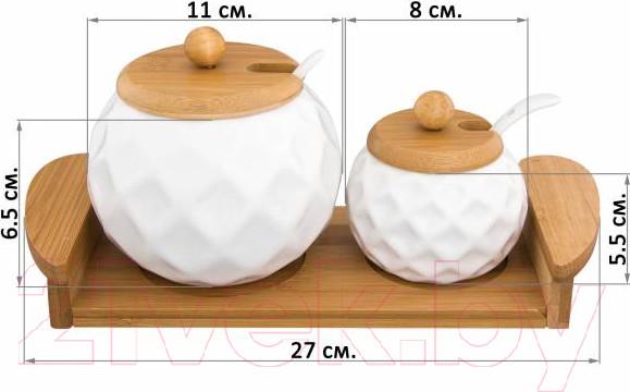 Изображение товара Набор для специй Elan Gallery Айсберг / 540133