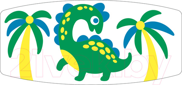 Изображение товара Набор для творчества Десятое королевство Кружка под роспись. Динозаврик / 04497