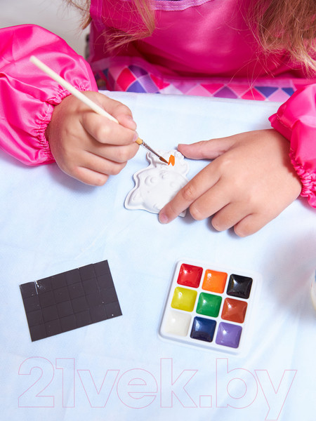 Изображение товара Набор для творчества Десятое королевство Магниты из гипса под роспись Кошечки, собачки / 04487