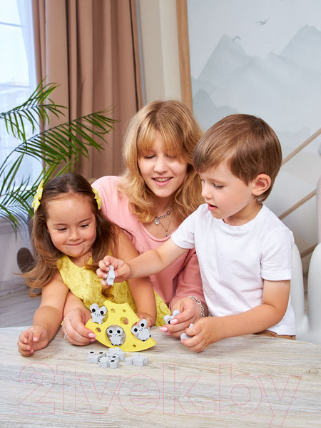 Изображение товара Развивающая игра Baby Toys Балансир Мышиные качели / 04379