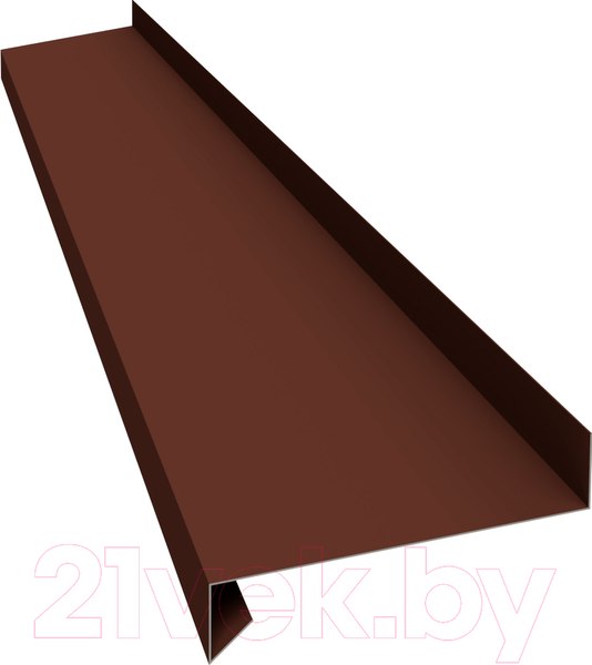 Изображение товара Отлив оконный Avansum B027O (100x1600, коричневый)