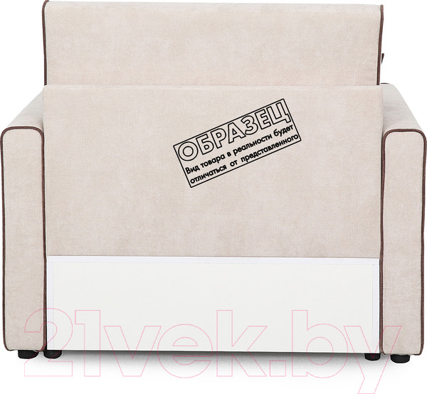 Изображение товара Кресло-кровать Мебельград Скаут Стандарт (торонто голубой/торонто светло-бежевый)