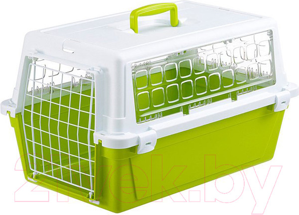 Изображение товара Переноска для животных Ferplast Atlas 10 Trendy v.1 / 73028099 (салатовый)