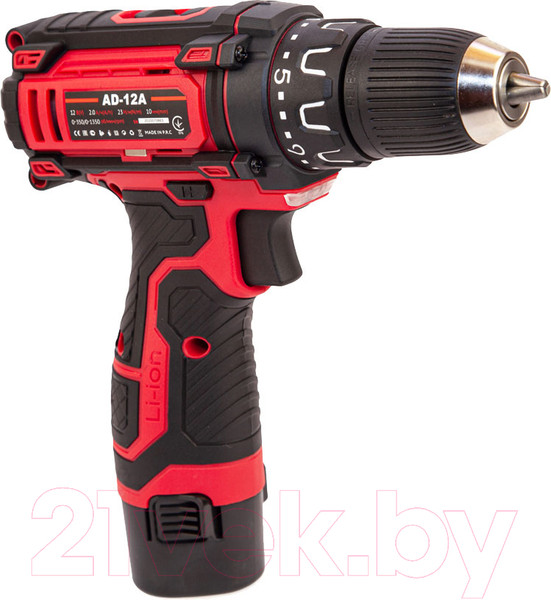 Изображение товара Аккумуляторная дрель-шуруповерт Edon AD-12A