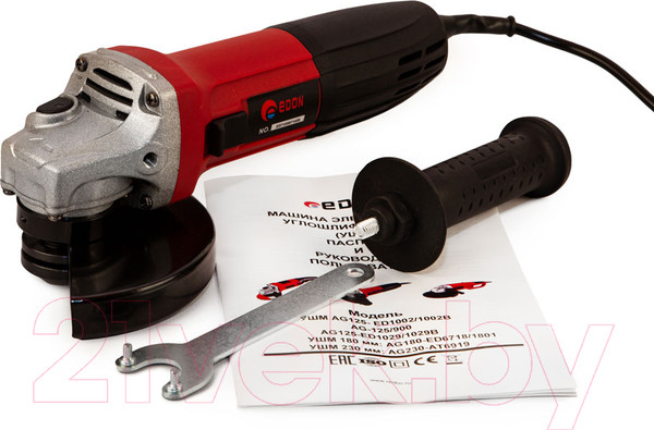 Изображение товара Угловая шлифовальная машина Edon AG125/900