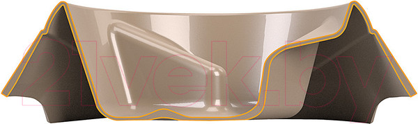 Изображение товара Миска для животных Ferplast Magnus Slow Medium / 71133099 (серый)