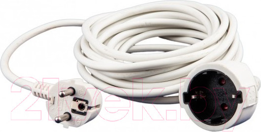 Изображение товара Удлинитель Electraline 01637 (5м, белый)