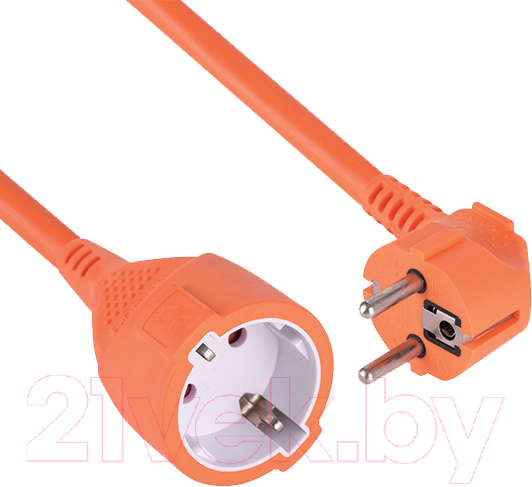 Изображение товара Удлинитель Electraline 01626 (10м, оранжевый)