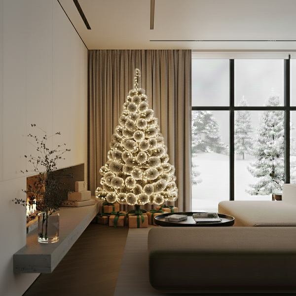 Изображение товара Сосна искусственная Erbis Темная с белыми кончиками 180