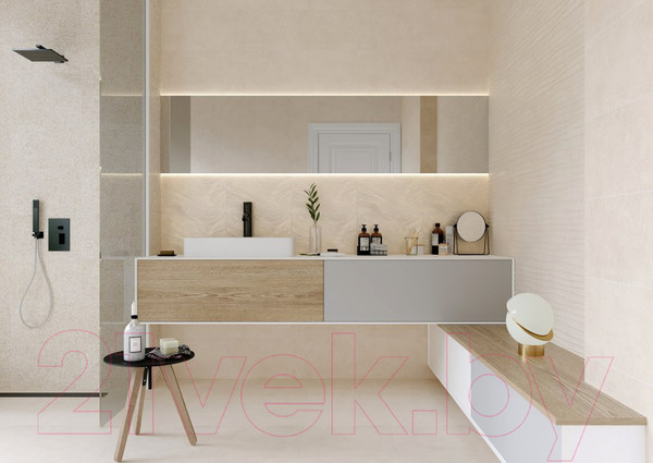 Изображение товара Декоративная плитка Unitile Эфа 01 (250x400, бежевый)