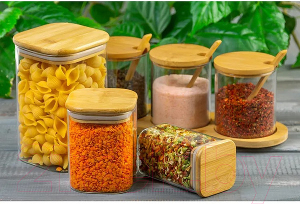 Изображение товара Емкость для хранения Elan Gallery Crystal glass / 360068