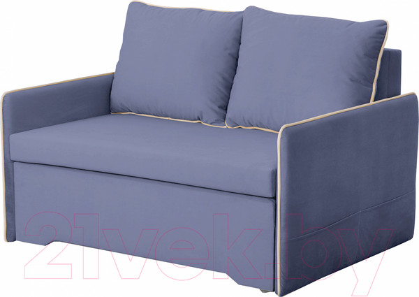 Изображение товара Диван Мебельград Фламинго Стандарт (мора деним/мора бежевый)