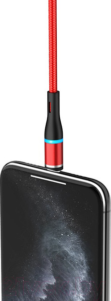 Изображение товара Кабель Borofone BU16 Lightning (1.2м, красный)