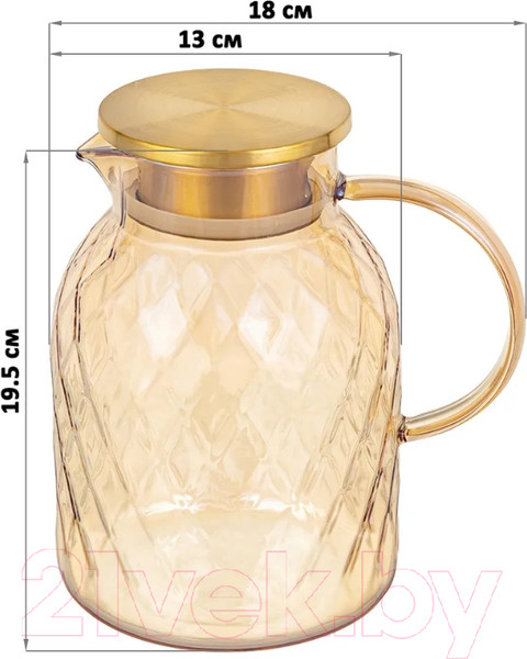 Изображение товара Кувшин Elan Gallery Crystal glass / 360127