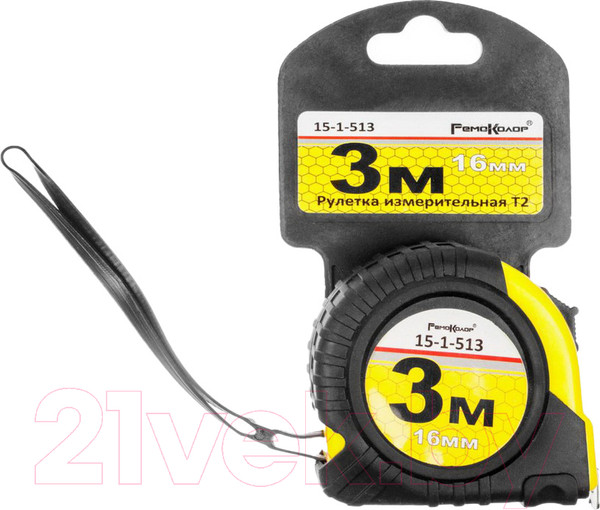 Изображение товара Рулетка Remocolor T2 / 15-1-513 (3м)