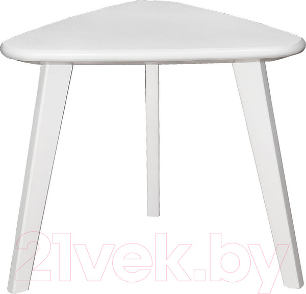 Изображение товара Журнальный столик Мебелик Ретро (снег)