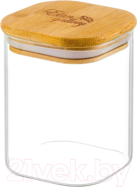Изображение товара Набор емкостей для хранения Elan Gallery Crystal glass / 360070