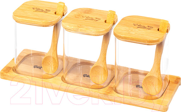 Изображение товара Набор для специй Elan Gallery Crystal glass / 360095