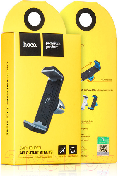 Изображение товара Держатель для смартфонов Hoco CPH01 (черный)