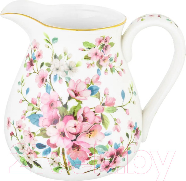 Изображение товара Кувшин Elan Gallery Яблоневый цвет на белом / 420406