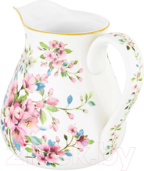 Изображение товара Кувшин Elan Gallery Яблоневый цвет на белом / 420406
