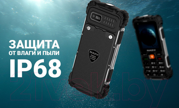 Изображение товара Мобильный телефон Maxvi R1 (черный)