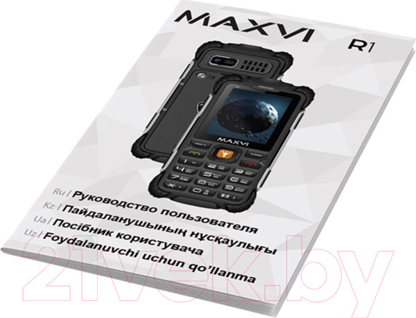 Изображение товара Мобильный телефон Maxvi R1 (черный)