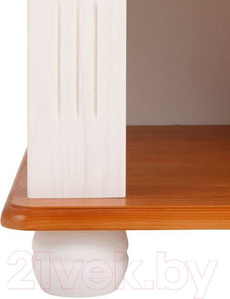 Изображение товара Прикроватная тумба Dipriz Adele Д.1409.1 (белый воск/черри)