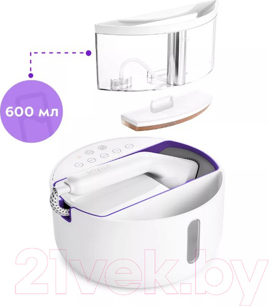 Изображение товара Отпариватель Kitfort KT-9110-1 (белый/фиолетовый)