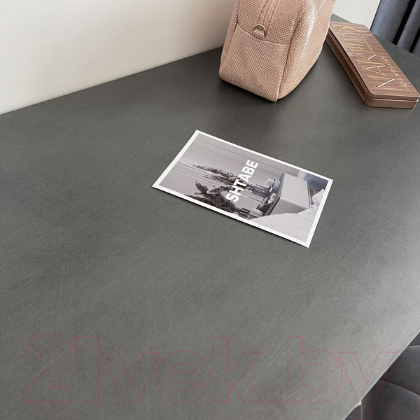 Изображение товара Тумба Shtabe Royal 5010 эко (белый/металл бруклин)