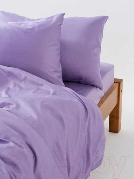 Изображение товара Комплект постельного белья GoodNight Сатин Делюкс 1.5 / 270497 (лаванда)