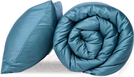 Изображение товара Комплект постельного белья GoodNight Сатин Делюкс 1.5 / 313162 (лагуна)