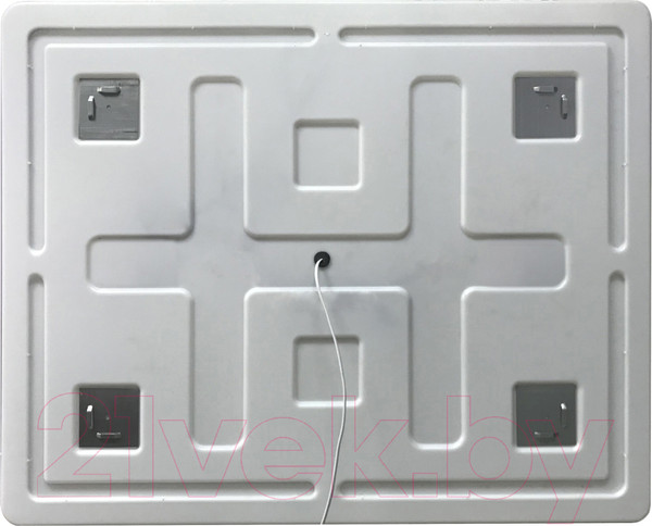 Изображение товара Зеркало Пекам Greta 80x90 / greta-80x90dp (с подсветкой, сенсором на взмах руки и подогревом)