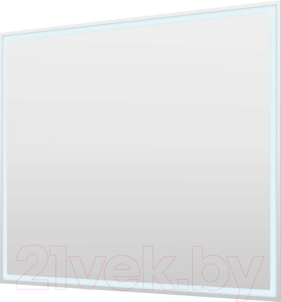 Изображение товара Зеркало Пекам Greta 100x80 / greta-100x80dcl (с подсветкой, сенсором на взмах руки и часами)